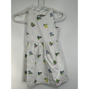 NWT JANIE AND JACK FLORAL SLEEVELESS  SIZE 6 Floral Jacquard Dress